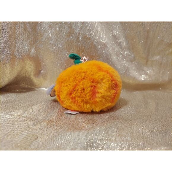 Ty Puffies Seeds Halloween Jack-O-Lantern Pumpkin With Tags Plush Stuffed - Picture 3 of 8